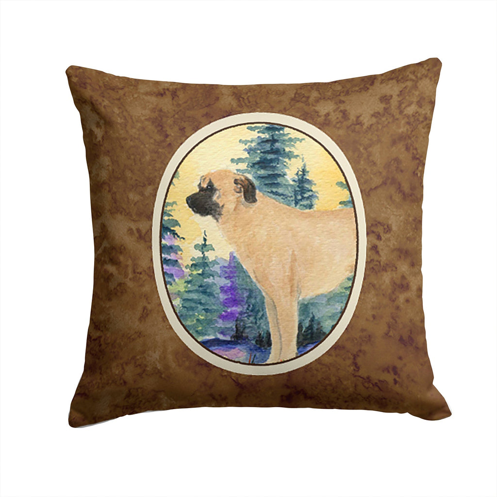 Anatolian Shepherd Decorative Throw Pillow 14x14 Indoor Outdoor Accent Cushion, Fabric Cover with Insert for Sofa, Bed, Porch & Living Room