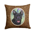 Australian Kelpie Decorative Throw Pillow 14x14 Indoor Outdoor Accent Cushion, Fabric Cover with Insert for Sofa, Bed, Porch & Living Room