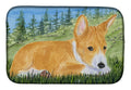 Basenji Dish Drying Mat Absorbent Dish Drying Mat Pad for Kitchen Counter Dish Drainer Mat for Countertop, 14 x 21", Multicolor