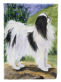 Japanese Chin House Flag 28x40 Porch Sleeve Pole Decorative Outside Yard Banner Artwork Wall Hanging, Polyester