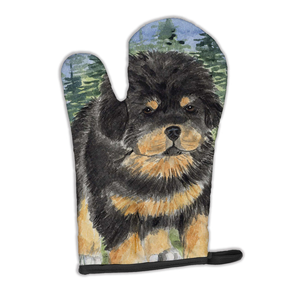 Tibetan Mastiff Oven Mitt Heat Resistant Thick Oven Mitt for Hot Pans and Oven, Kitchen Mitt Protect Hands, Cooking Baking Glove