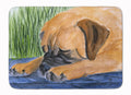 Bullmastiff Memory Foam Kitchen Mat Machine Washable Anti-Fatigue Cushion Comfort Bath or Kitchen Rug
