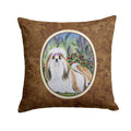 Shih Tzu Decorative Throw Pillow 14x14 Indoor Outdoor Accent Cushion, Fabric Cover with Insert for Sofa, Bed, Porch & Living Room