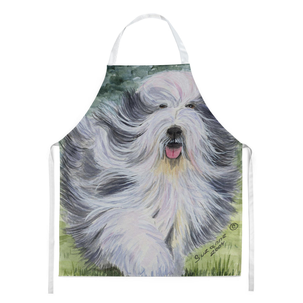 Bearded Collie Apron Cooking Kitchen Server Baking Crafts Gardening for Adult Women Men, Unisex, Large, Multicolor