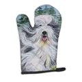 Bearded Collie Oven Mitt Heat Resistant Thick Oven Mitt for Hot Pans and Oven, Kitchen Mitt Protect Hands, Cooking Baking Glove