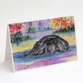 Newfoundland Greeting Cards Pack of 8 Blank Cards with Envelopes Whimsical A7 Size 5x7