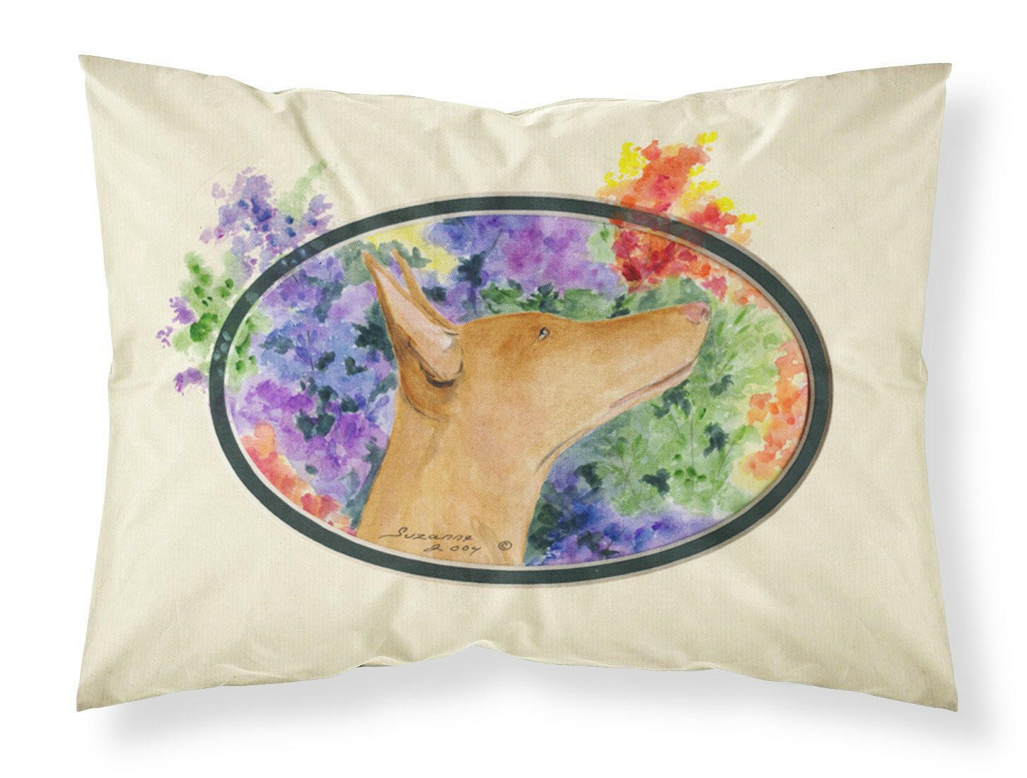 Pharaoh Hound Standard Pillowcase Lightweight Super Soft Easy Care Decorative Artwork Pillowcase, Standard