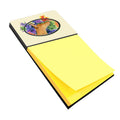 Pharaoh Hound Watercolor Sticky Note Holder Refillable Dispenser Desk Accessory 3x3 Pad Gift