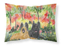 Briard Standard Pillowcase Lightweight Super Soft Easy Care Decorative Artwork Pillowcase, Standard