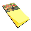 Briard Watercolor Sticky Note Holder Refillable Dispenser Desk Accessory 3x3 Pad Gift