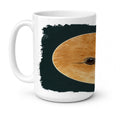 Pomeranian Ceramic Coffee Mug 15 oz Decorative Large C Handle Mug Cup for Tea, Cocoa Hot Chocolate