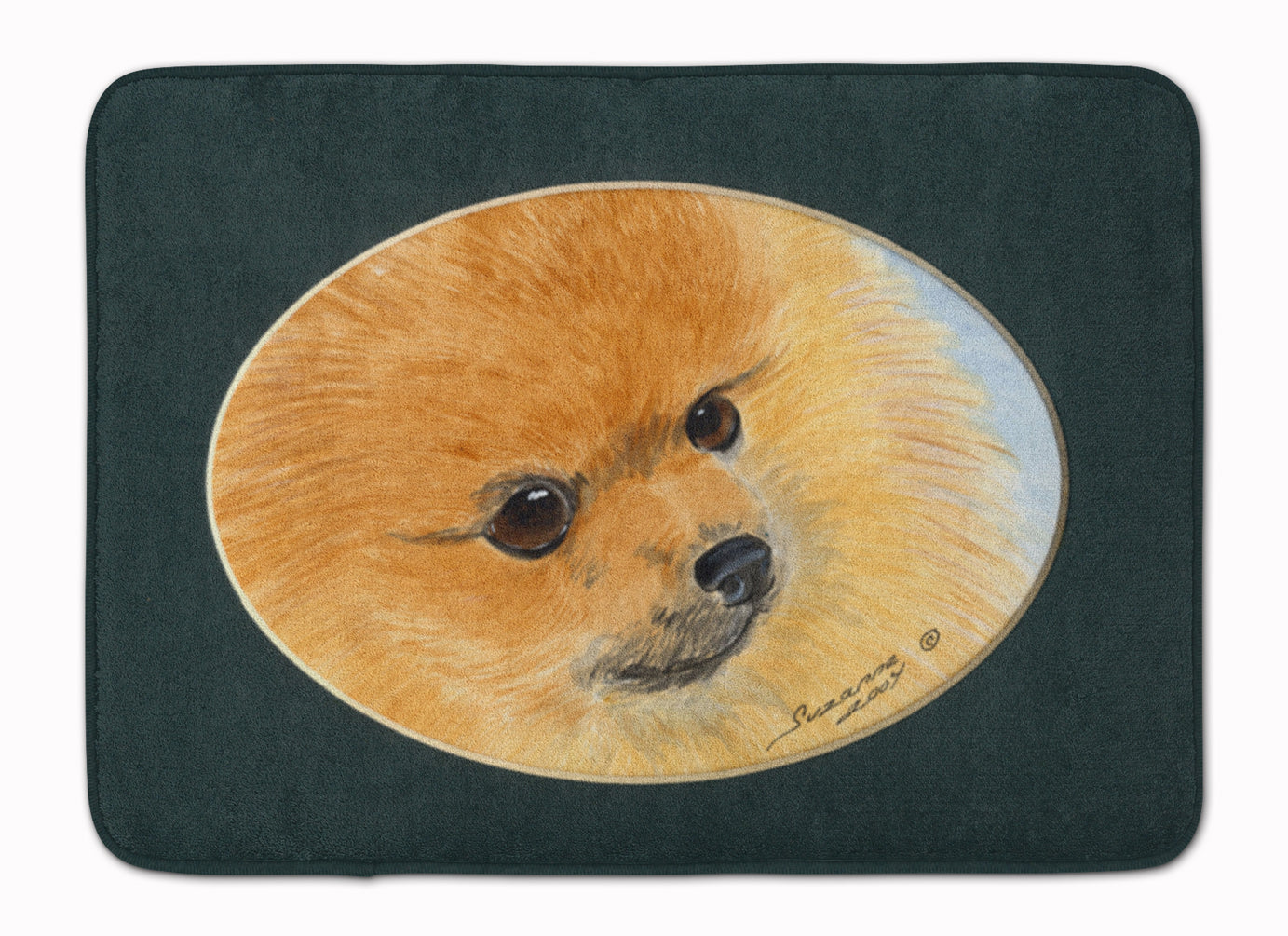 Pomeranian Memory Foam Kitchen Mat Machine Washable Anti-Fatigue Cushion Comfort Bath or Kitchen Rug