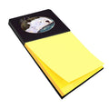 Westie Watercolor Sticky Note Holder Refillable Dispenser Desk Accessory 3x3 Pad Gift