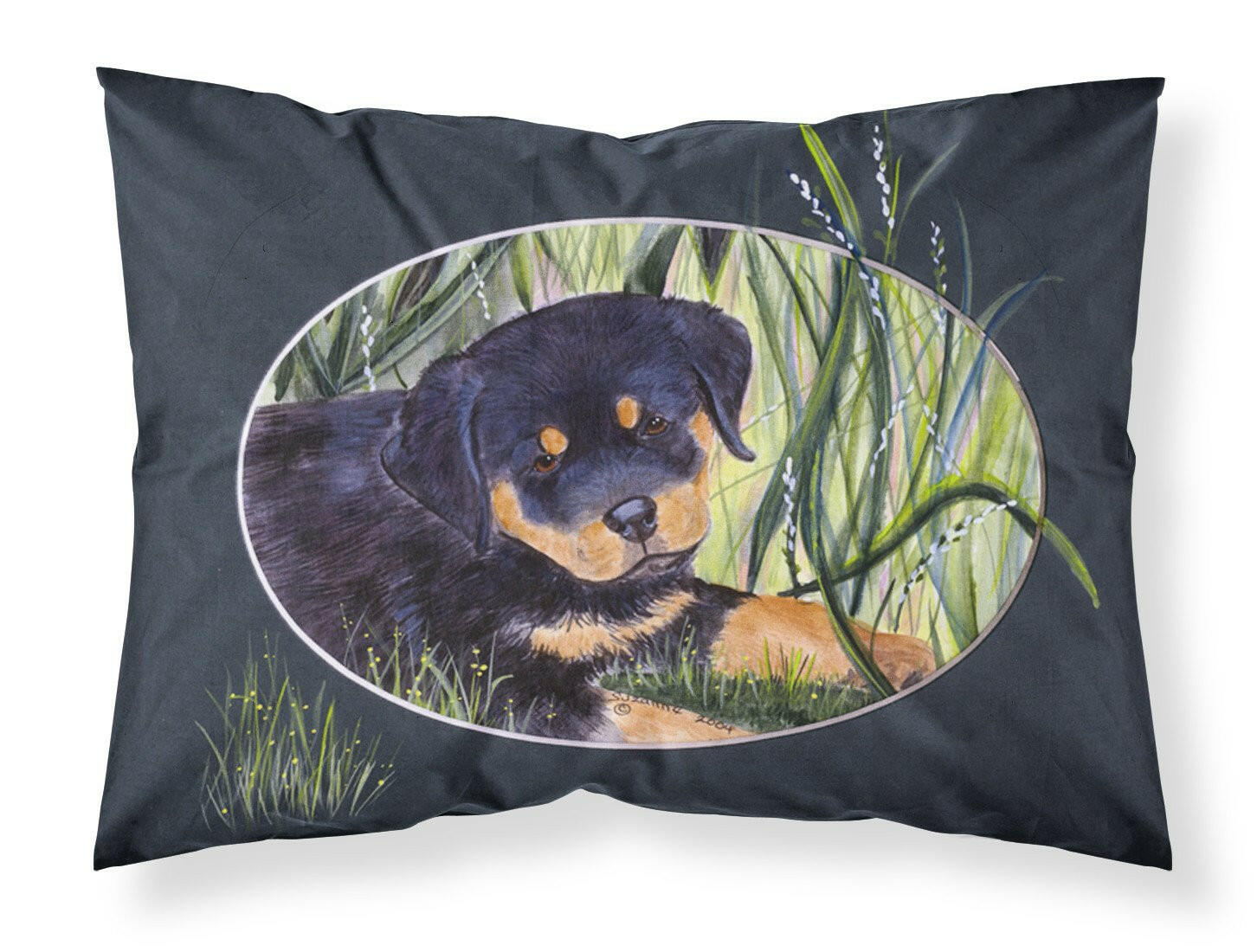 Rottweiler Standard Pillowcase Lightweight Super Soft Easy Care Decorative Artwork Pillowcase, Standard