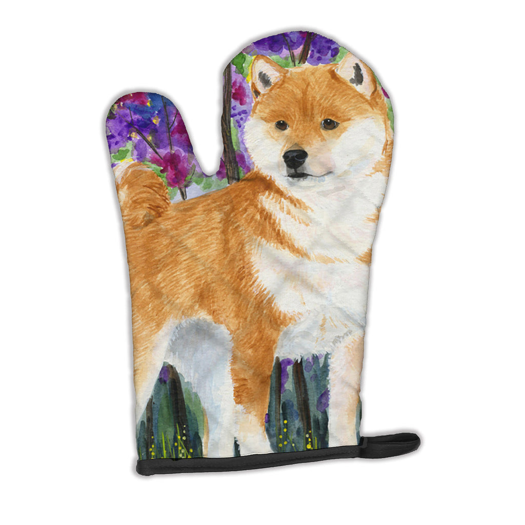 Shiba Inu Oven Mitt Heat Resistant Thick Oven Mitt for Hot Pans and Oven, Kitchen Mitt Protect Hands, Cooking Baking Glove