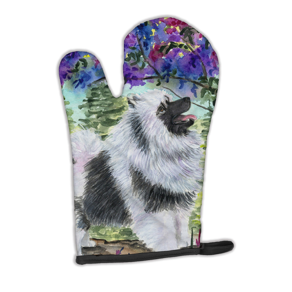 Keeshond Oven Mitt Heat Resistant Thick Oven Mitt for Hot Pans and Oven, Kitchen Mitt Protect Hands, Cooking Baking Glove