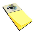 Pug Watercolor Sticky Note Holder Refillable Dispenser Desk Accessory 3x3 Pad Gift