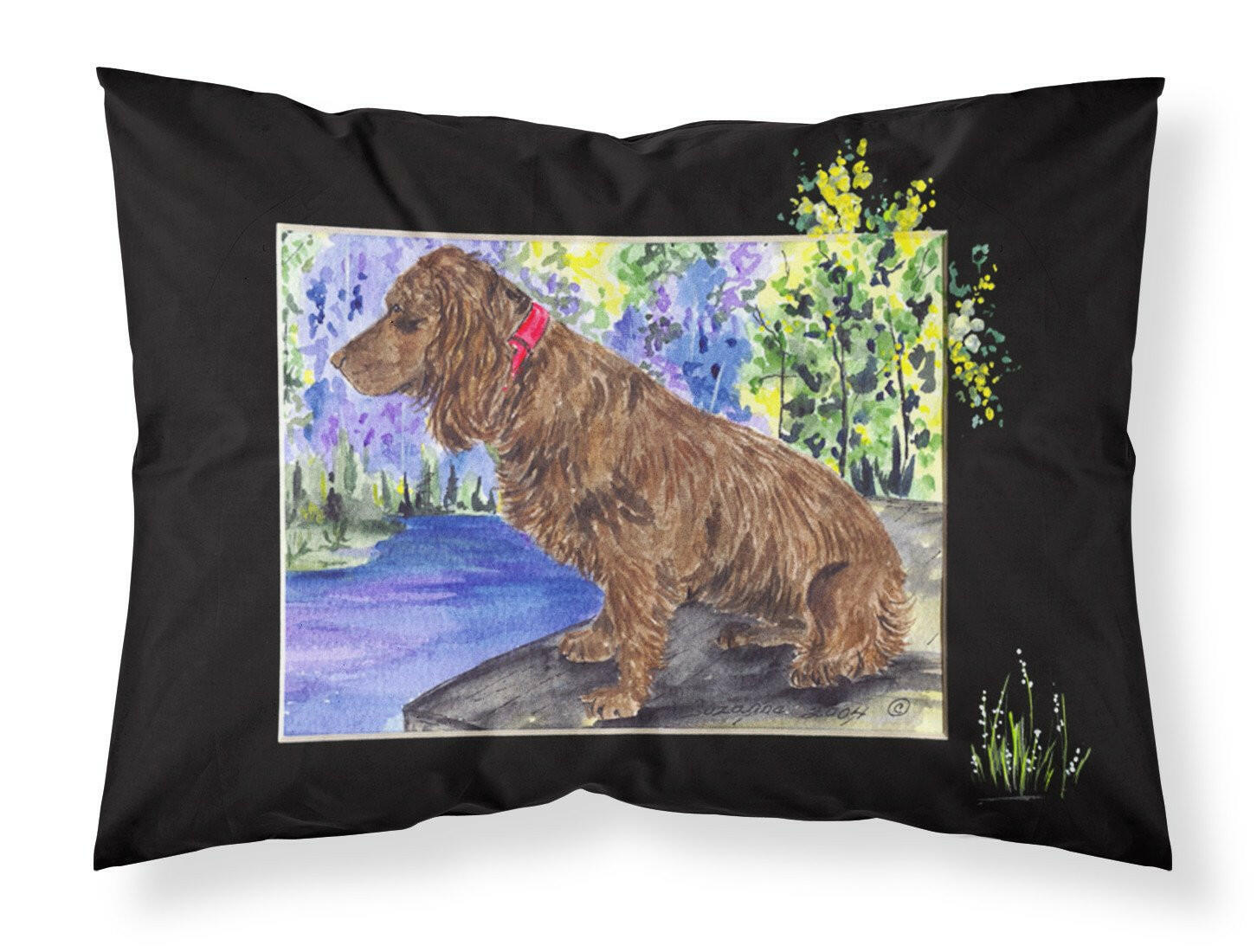 Boykin Spaniel Standard Pillowcase Lightweight Super Soft Easy Care Decorative Artwork Pillowcase, Standard