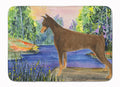 Doberman Memory Foam Kitchen Mat Machine Washable Anti-Fatigue Cushion Comfort Bath or Kitchen Rug