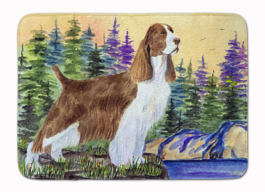 Springer Spaniel Memory Foam Kitchen Mat Machine Washable Anti-Fatigue Cushion Comfort Bath or Kitchen Rug