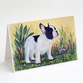 French Bulldog Greeting Cards Pack of 8 Blank Cards with Envelopes Whimsical A7 Size 5x7