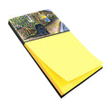 Chow Chow Watercolor Sticky Note Holder Refillable Dispenser Desk Accessory 3x3 Pad Gift