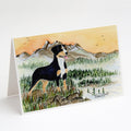 Entlebucher Mountain Dog Greeting Cards Pack of 8 Blank Cards with Envelopes Whimsical A7 Size 5x7