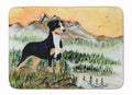 Entlebucher Mountain Dog Memory Foam Kitchen Mat Machine Washable Anti-Fatigue Cushion Comfort Bath or Kitchen Rug