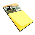 Entlebucher Mountain Dog Watercolor Sticky Note Holder Refillable Dispenser Desk Accessory 3x3 Pad Gift