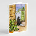 Chinese Crested Greeting Cards Pack of 8 Blank Cards with Envelopes Whimsical A7 Size 5x7