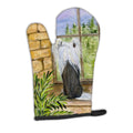 Chinese Crested Oven Mitt Heat Resistant Thick Oven Mitt for Hot Pans and Oven, Kitchen Mitt Protect Hands, Cooking Baking Glove