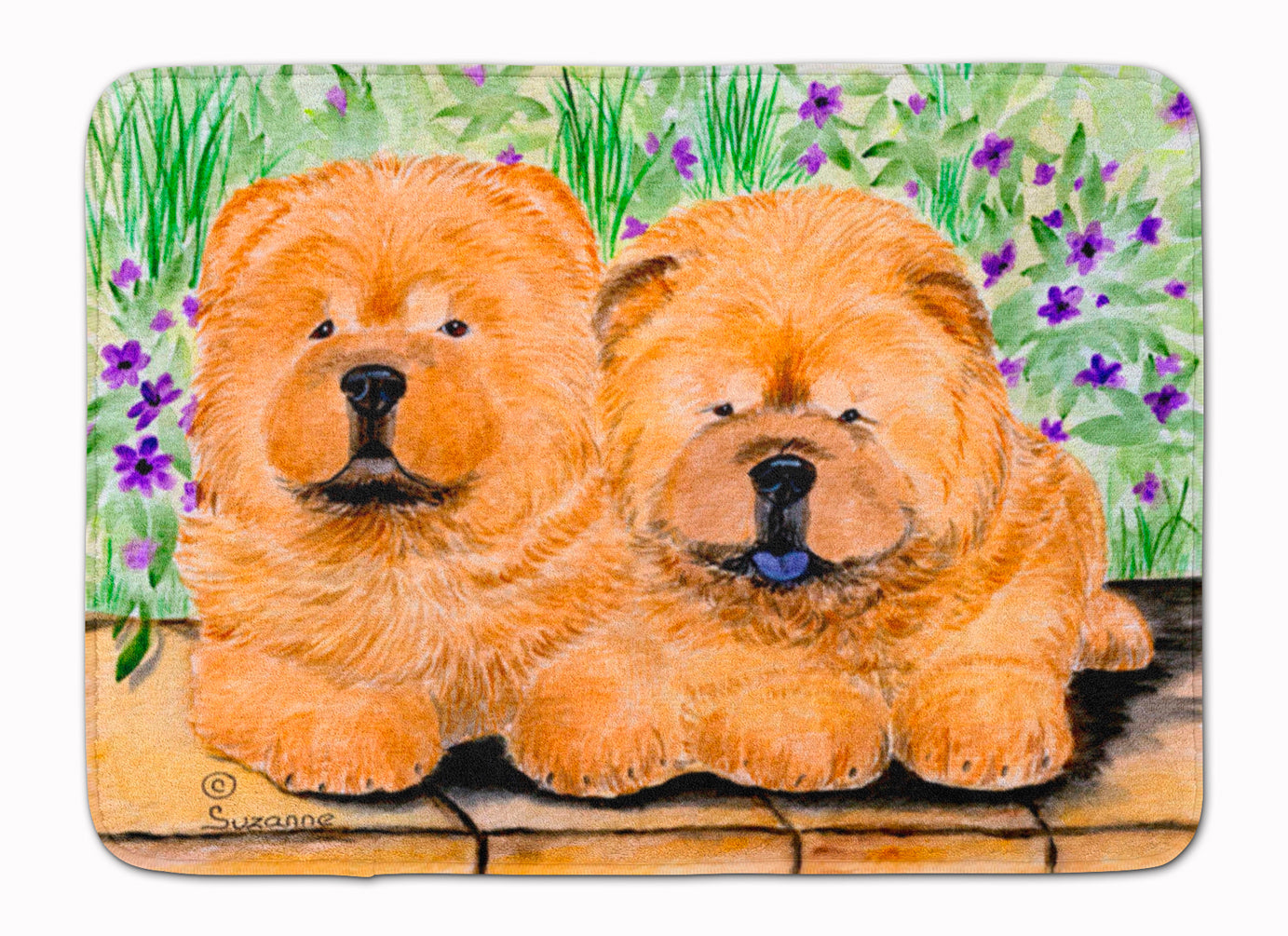 Chow Chow Memory Foam Kitchen Mat Machine Washable Anti-Fatigue Cushion Comfort Bath or Kitchen Rug