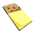 Chow Chow Watercolor Sticky Note Holder Refillable Dispenser Desk Accessory 3x3 Pad Gift
