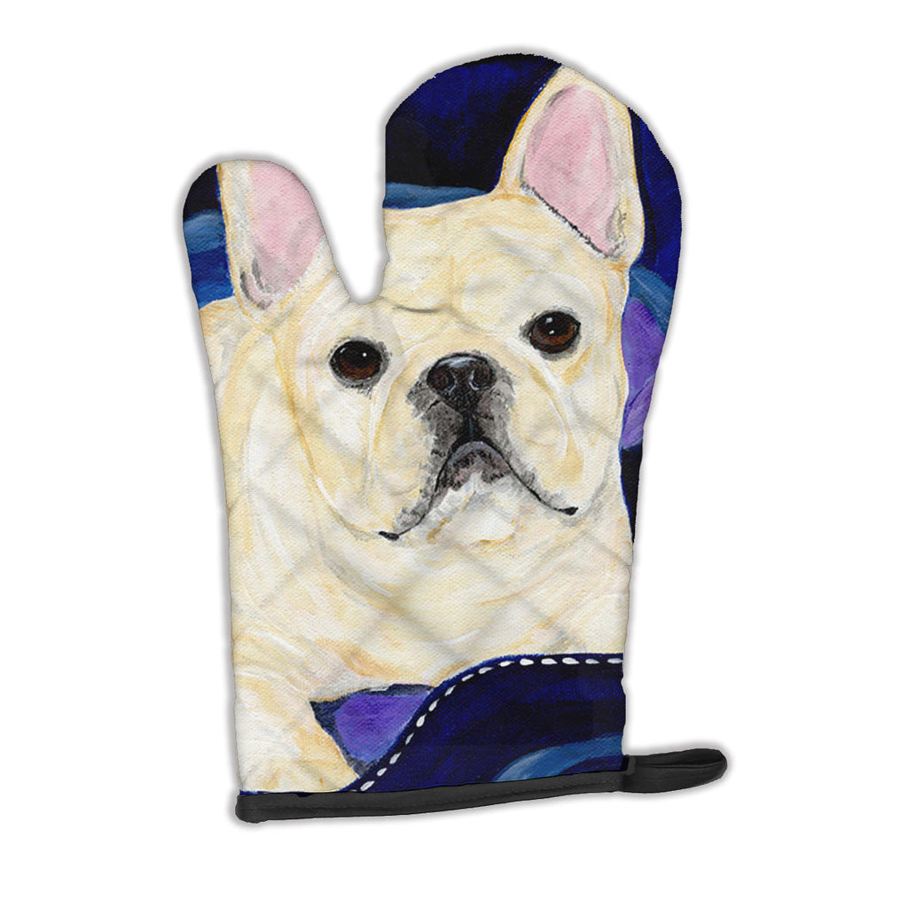 French Bulldog Oven Mitt Heat Resistant Thick Oven Mitt for Hot Pans and Oven, Kitchen Mitt Protect Hands, Cooking Baking Glove