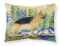 German Shepherd Standard Pillowcase Lightweight Super Soft Easy Care Decorative Artwork Pillowcase, Standard