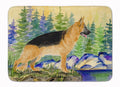 German Shepherd Memory Foam Kitchen Mat Machine Washable Anti-Fatigue Cushion Comfort Bath or Kitchen Rug