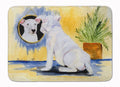 Bull Terrier Memory Foam Kitchen Mat Machine Washable Anti-Fatigue Cushion Comfort Bath or Kitchen Rug