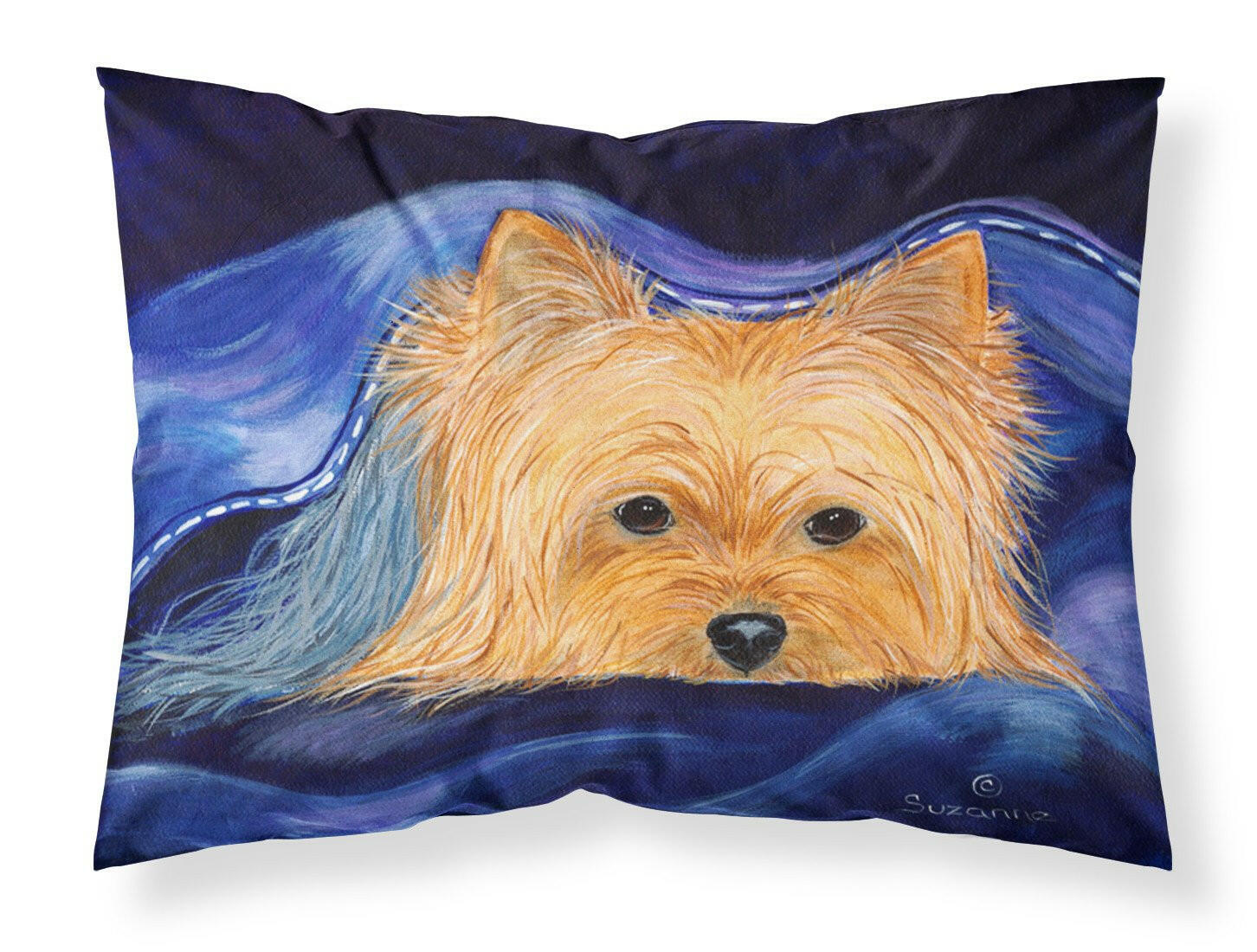 Yorkie Standard Pillowcase Lightweight Super Soft Easy Care Decorative Artwork Pillowcase, Standard