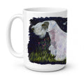 Sealyham Terrier Ceramic Coffee Mug 15 oz Decorative Large C Handle Mug Cup for Tea, Cocoa Hot Chocolate