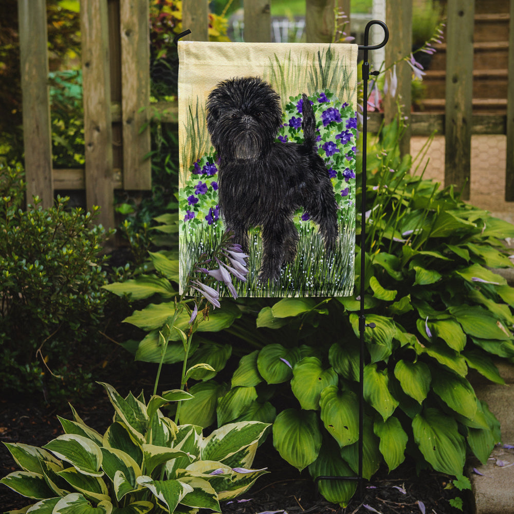 Affenpinscher Garden Flag Mailbox Decorative Yard Banner Outside Patio Artwork for Flower Beds, Garden Size, Multicolor