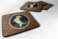 Chihuahua Foam Coasters Set of 4 Cup Coasters for Indoor Outdoor, Tabletop Protection, Anti Slip, Mouse pad Material