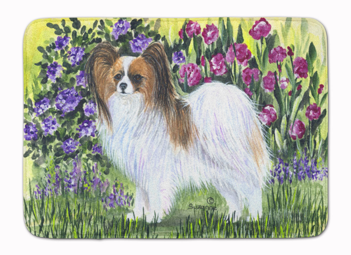 Papillon Memory Foam Kitchen Mat Machine Washable Anti-Fatigue Cushion Comfort Bath or Kitchen Rug
