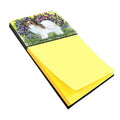 Papillon Watercolor Sticky Note Holder Refillable Dispenser Desk Accessory 3x3 Pad Gift