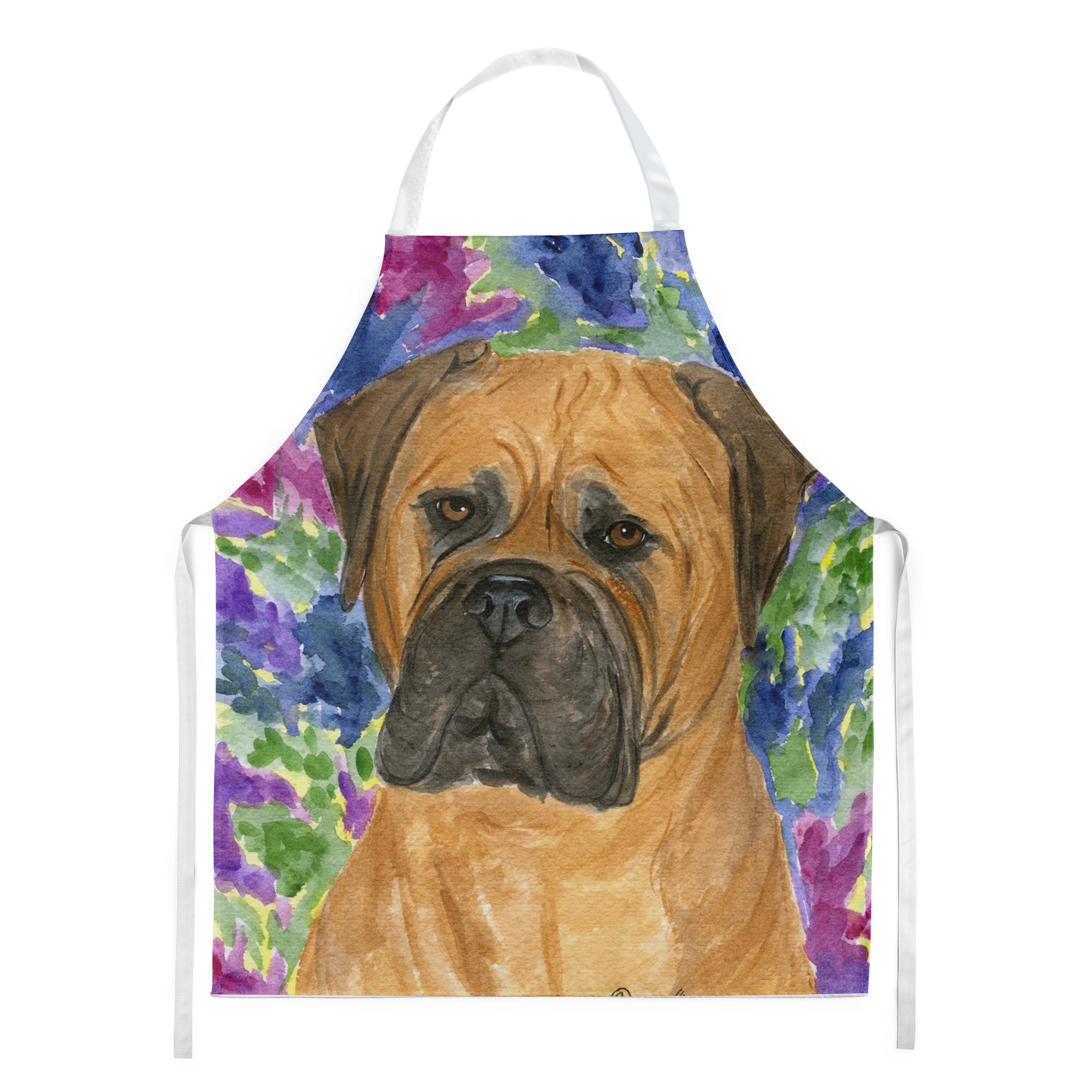 Bullmastiff Apron Cooking Kitchen Server Baking Crafts Gardening for Adult Women Men, Unisex, Large, Multicolor