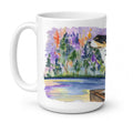 Greater Swiss Mountain Dog Ceramic Coffee Mug 15 oz Decorative Large C Handle Mug Cup for Tea, Cocoa Hot Chocolate