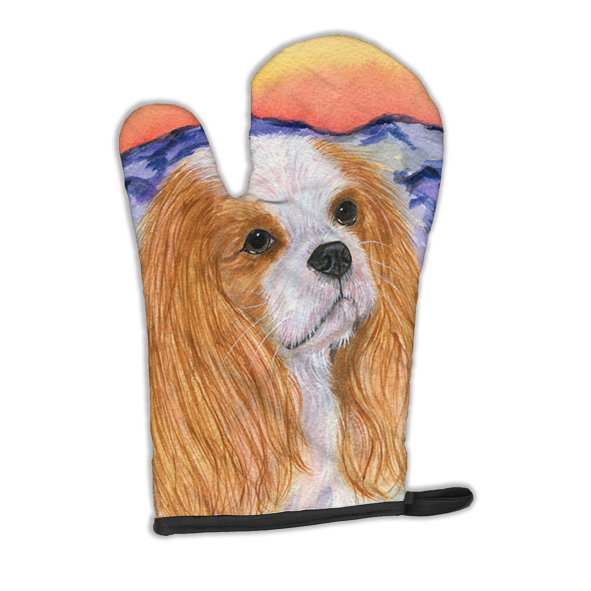 Cavalier Spaniel Oven Mitt Heat Resistant Thick Oven Mitt for Hot Pans and Oven, Kitchen Mitt Protect Hands, Cooking Baking Glove