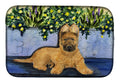 Briard Dish Drying Mat Absorbent Dish Drying Mat Pad for Kitchen Counter Dish Drainer Mat for Countertop, 14 x 21", Multicolor