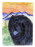 Chow Chow House Flag 28x40 Porch Sleeve Pole Decorative Outside Yard Banner Artwork Wall Hanging, Polyester