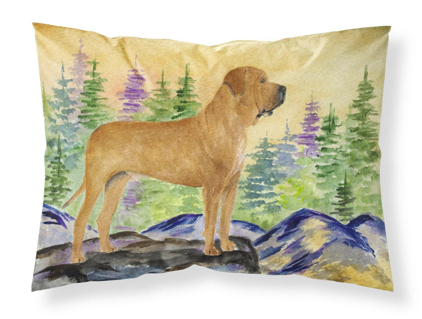 Tosa Inu Standard Pillowcase Lightweight Super Soft Easy Care Decorative Artwork Pillowcase, Standard