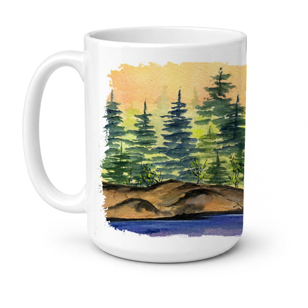 Poodle Ceramic Coffee Mug 15 oz Decorative Large C Handle Mug Cup for Tea, Cocoa Hot Chocolate